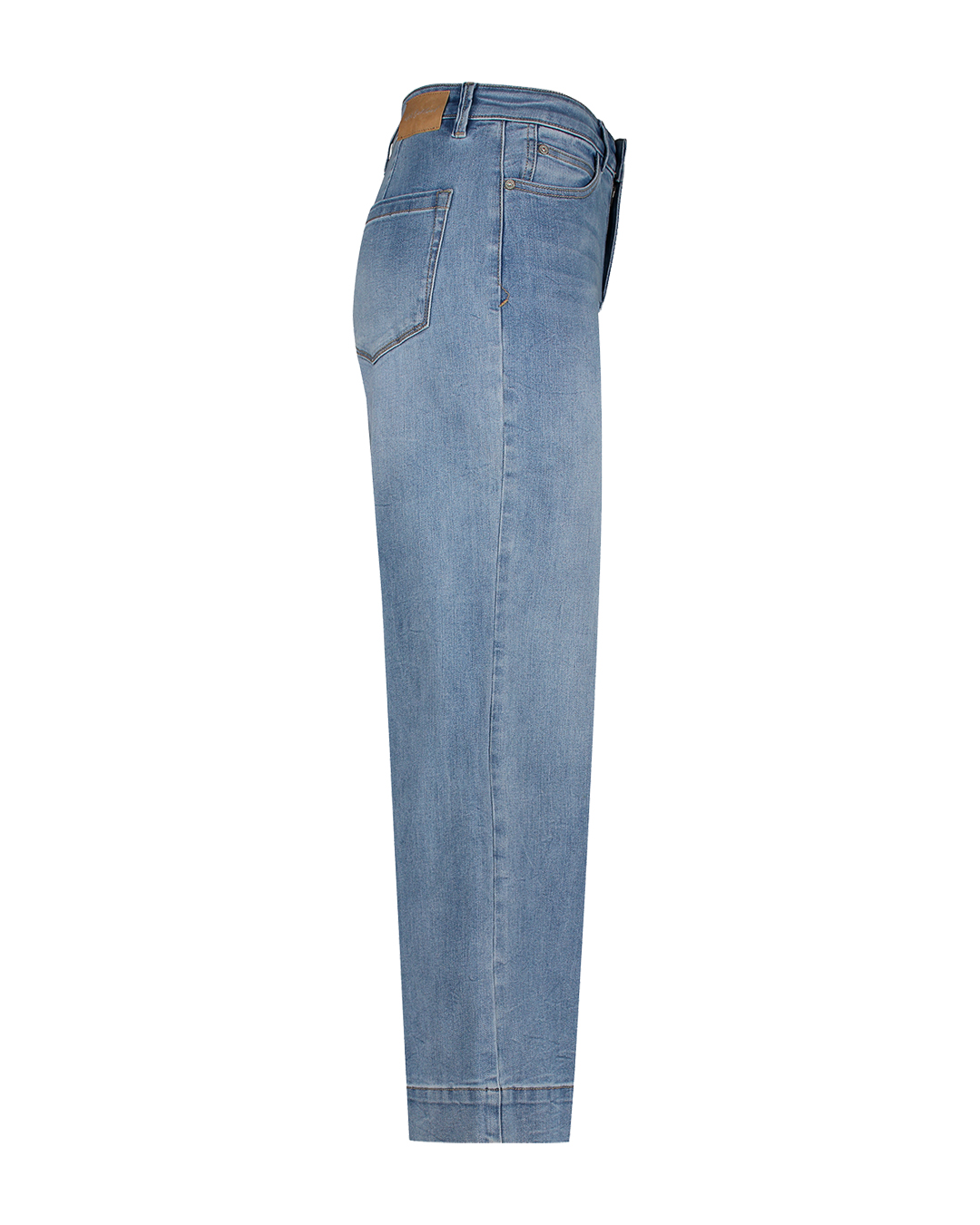 Red Button Conny Wide Leg Cropped Denim Jean Mid Denim 26L