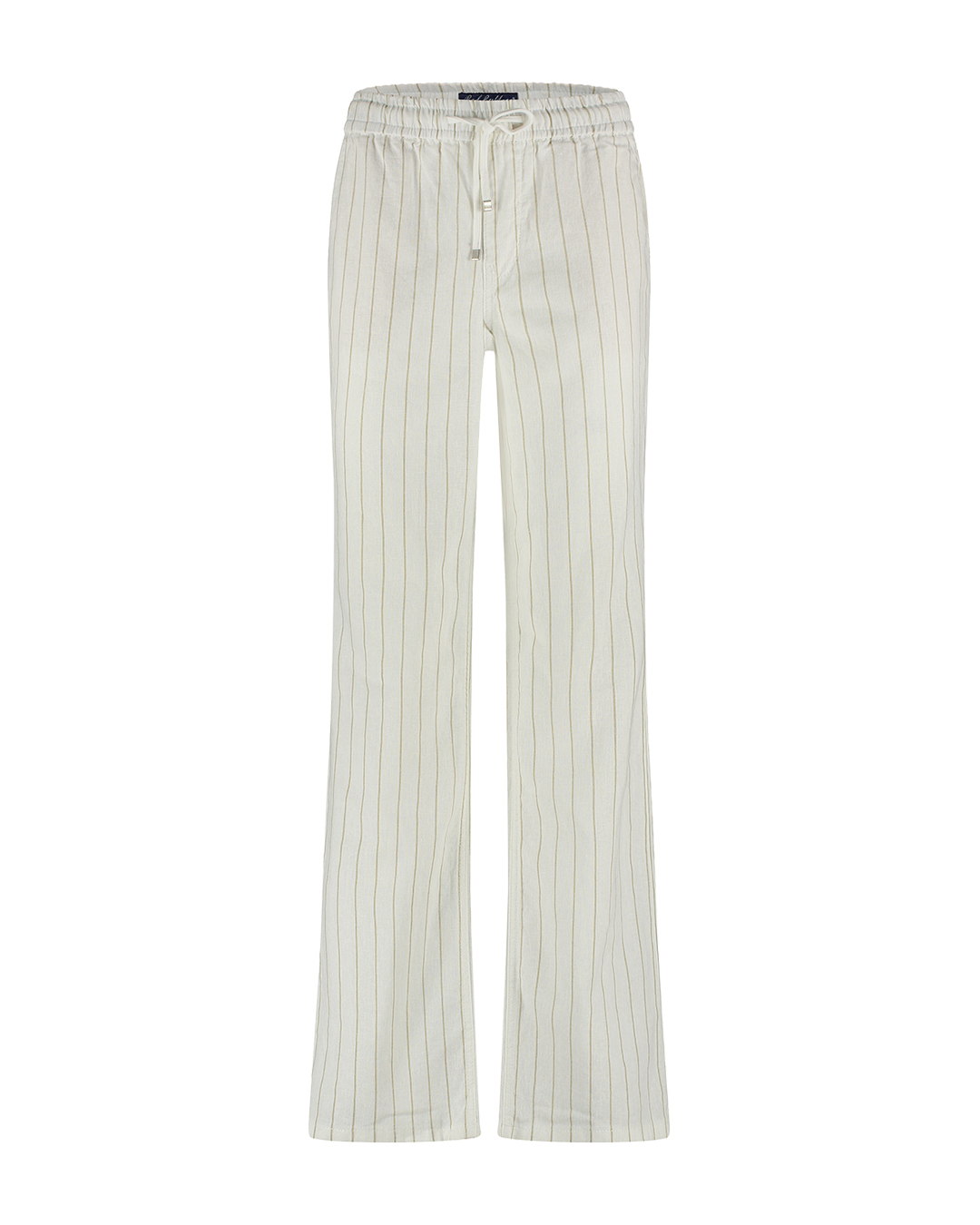 Red Button Claudette Linen Blend Trousers, Pebble Pinstripe